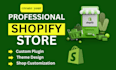 redesign shopify store, and shopify website development and dropshippping store