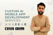 create app mobile app development ios android react native as software developer