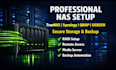 setup and configure nas server ugreen, truenas, synology professionally