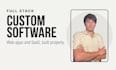develop custom software and full stack web applications