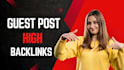 do SEO optimization work and guest posting