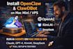 set up install openclaw clawdbot set up open claw clawdbot on mac mini, vps