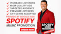 do music promotion for spotify song