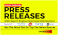 do press release writing and press release distribution