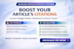 increase citations google scholar citations backdated citations article citation