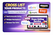 cross list products using vendoo and list perfectly
