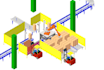 design robot automation and palletizing cell