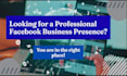 do professional facebook business page setup and SEO optimization