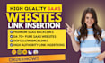 do link insertion on high quality saas websites