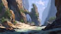 create fantasy environment concept art