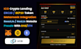 develop ico presale landing with metamask using nextjs reactjs