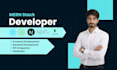 develop mern stack web application, full stack web developer