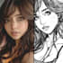 draw comic style portrait