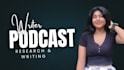 research and write your podcast show