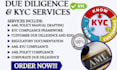 write aml, kyc and compliance policies