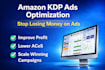 analyze and optimize your amazon KDP ads for better profit