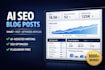 write SEO optimized blog posts and articles using ai tools