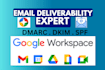 setup email, setup full google workspace, business mail g suite
