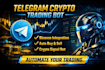 develop telegram crypto trading bot for binance, bybit and defi trading