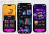 develop live streaming app streaming website video streaming app music app