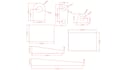 create 2d drawing, technical drawing, engineering drawing