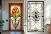 design classic stained glass art and illustrations