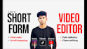 do cinematic reels editing with clean design