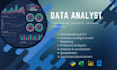 data analysis, excel dashboards and reports