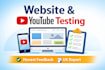 website user testing and honest feedback