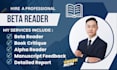 do beta reading and story review with actionable manuscript feedback