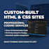 design responsive HTML and CSS websites