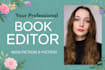 do proofreading and editing, book editor
