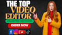 professional video edit, youtube video editing