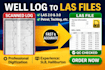 digitize your well logs to professional las format