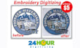 digitize logo for hat embroidery and cap embroidery