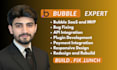 build bubble io web app, bubble saas, mvp and website as expert bubble developer