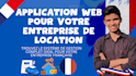 application web professionnelle pour votre entreprise de location
