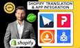 setup shopify store translation  transcy weglot langshop transtore translify