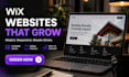 wix website, wix website design, wix redesign wix expert
