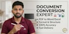 convert PDF to word, excel, or google docs with  accuracy