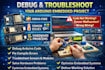 help you with debugging and troubleshooting your arduino ,embedded  project