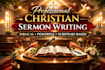 write a powerful christian sermon with scripture