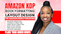 do amazon KDP book formatting, paperback formatting, kindle ebook formatting