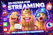 create custom 3d ar vtuber burnt peanut style with arkit face tracking for snap