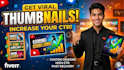 design eye catching youtube thumbnail for high CTR and veiws