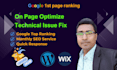do onpage SEO and technical optimize service