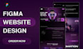 do figma website UI UX design and landing page design