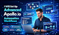 set up advanced apollo io, clay com, hubspot, zoho crm, n8n automation workflows