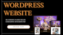 design a wordpress website on bluehost godaddy namecheap or siteground
