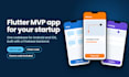 build flutter mvp app for startups on android and ios with firebase